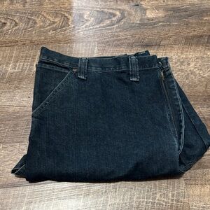 Wrangler Dark Indigo Denim Carpenter Jeans 46 x 32 dark wash